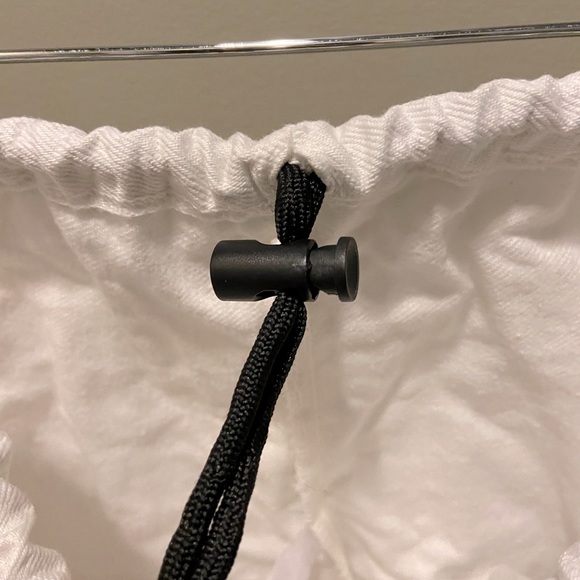 Canvas Heavy Duty Zip Tye Large Bag Laundry Bag Bin Storing Organizing Empty - Picture 8 of 8